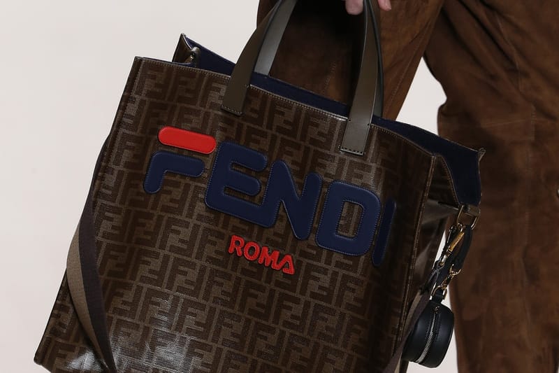 Fendi Présente Une Collaboration Avec FILA Pendant La Milan Fashion Week