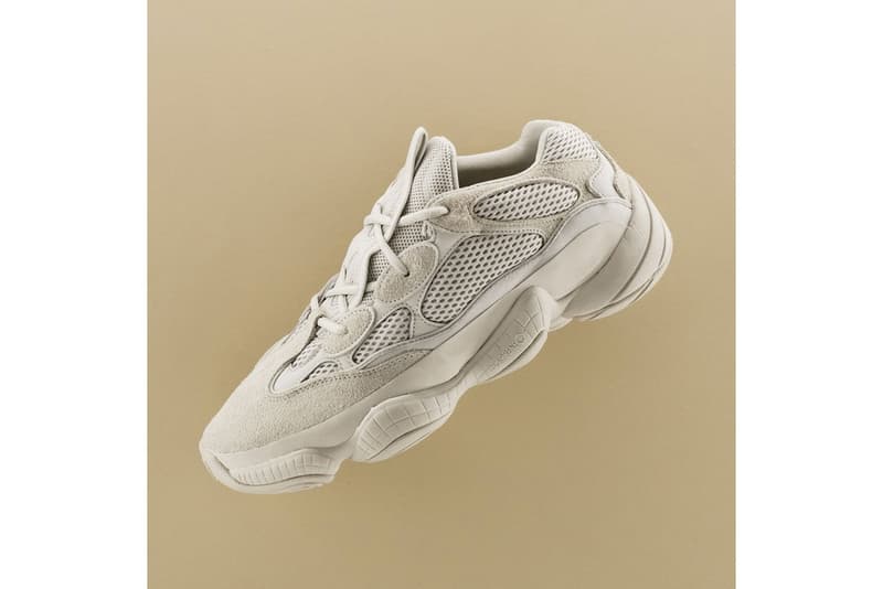 YEEZY 500 Blush gros plan