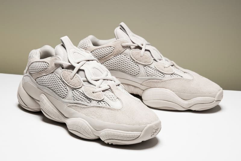 YEEZY 500 Blush gros plan