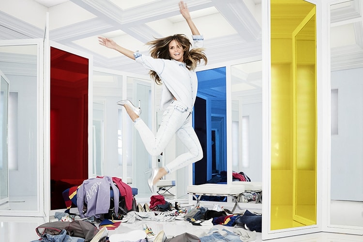 Heidi Klum Sort Une Troisième Collection Avec Lidl Centrée Sur Le Denim