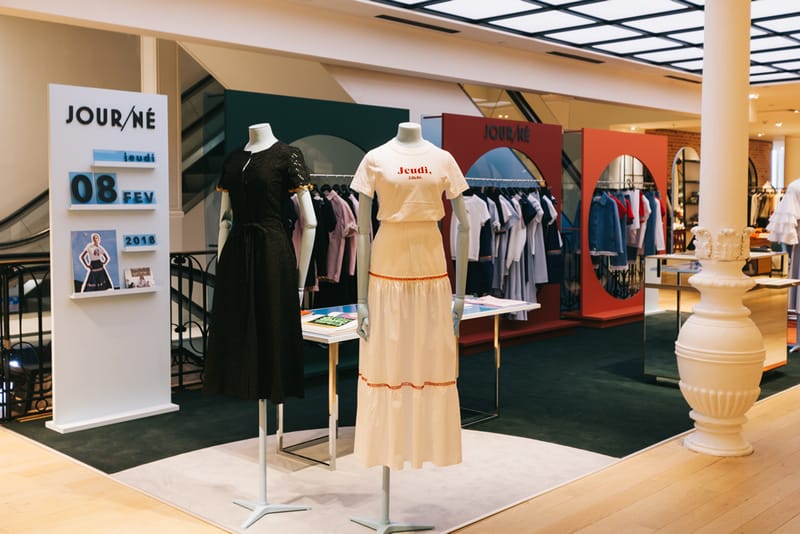 JOUR/NÉ Installe Son Premier Pop-Up Au Bon Marché