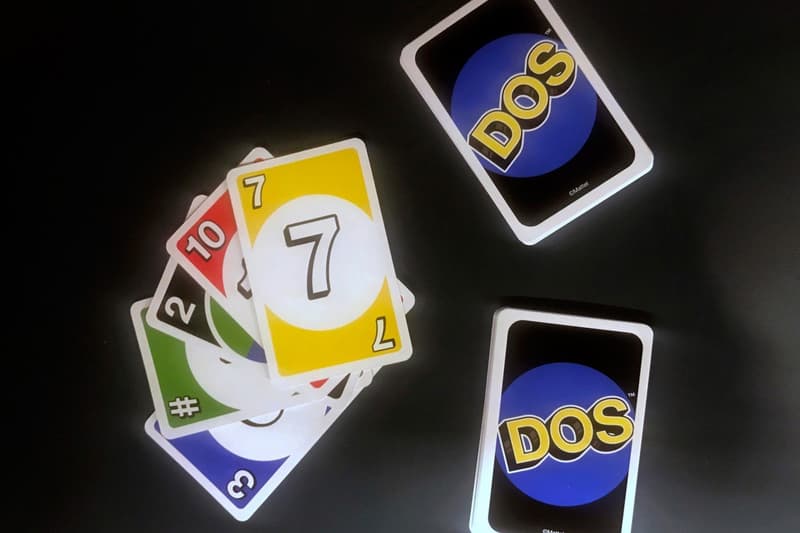 Mattel Nouvelle Version Célèbre Jeu “Uno” "Dos" 8 Américain Jeux Sociétés Cartes