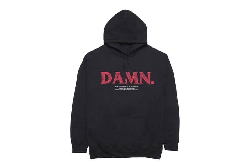 Kendrick Lamar DAMN Pop Up Store Paris France Top Dawg Entertainment Merchandising Merch Restock