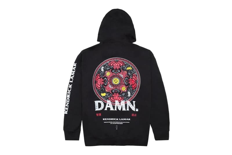 Kendrick Lamar DAMN Pop Up Store Paris France Top Dawg Entertainment Merchandising Merch Restock