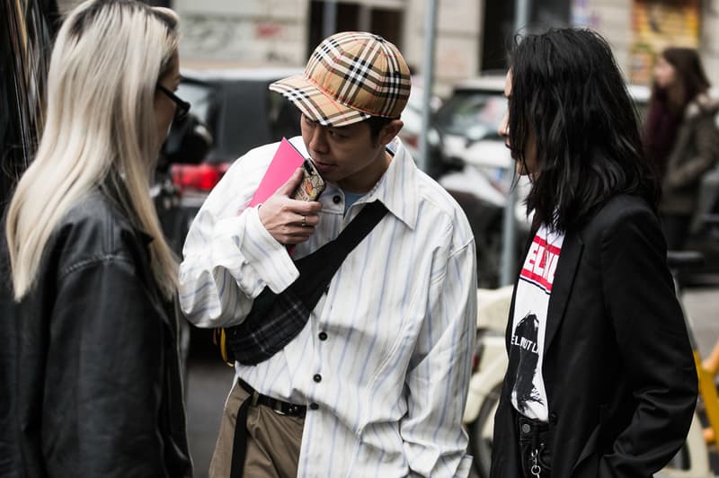 Milan Fashion Week Streetsnaps