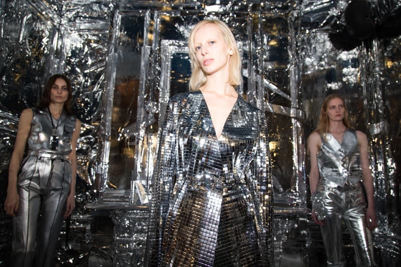 MM6 Maison Margiela Collection Argentée Automne/Hiver 2018