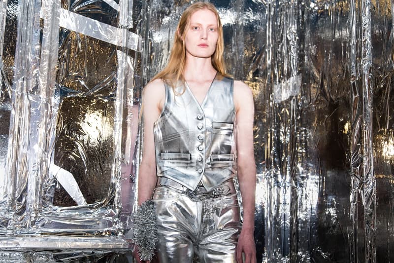 MM6 Maison Margiela Collection Argentée Automne/Hiver 2018