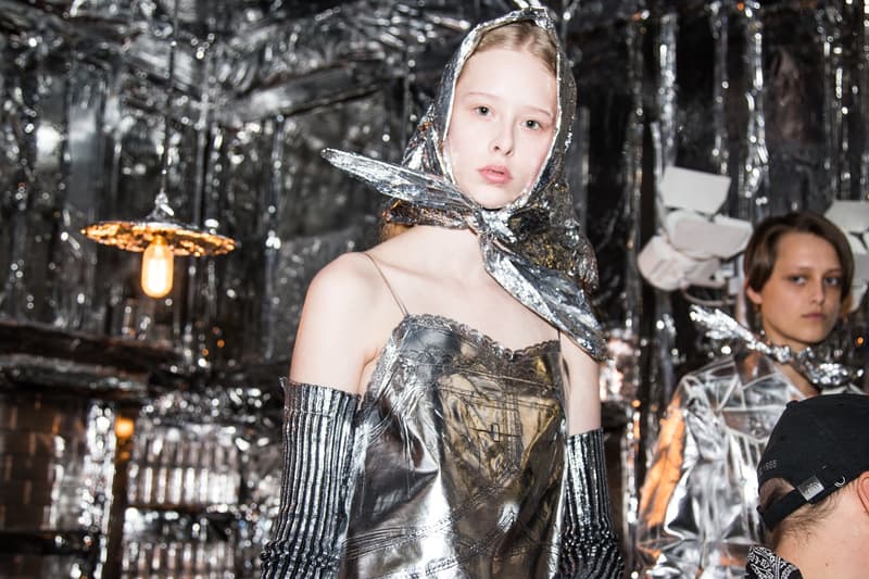 MM6 Maison Margiela Collection Argentée Automne/Hiver 2018