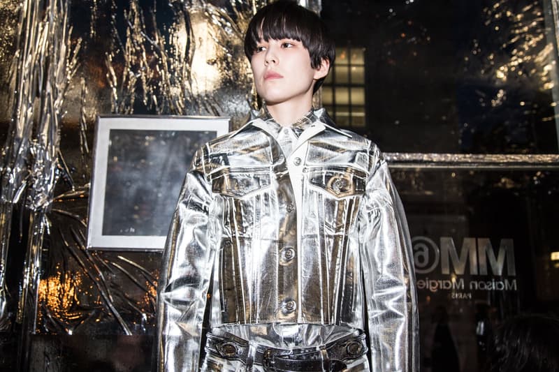 MM6 Maison Margiela Collection Argentée Automne/Hiver 2018