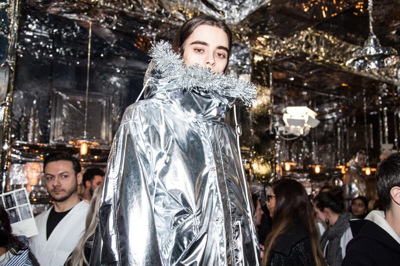 MM6 Maison Margiela Collection Argentée Automne/Hiver 2018