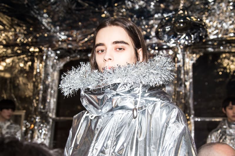 MM6 Maison Margiela Collection Argentée Automne/Hiver 2018