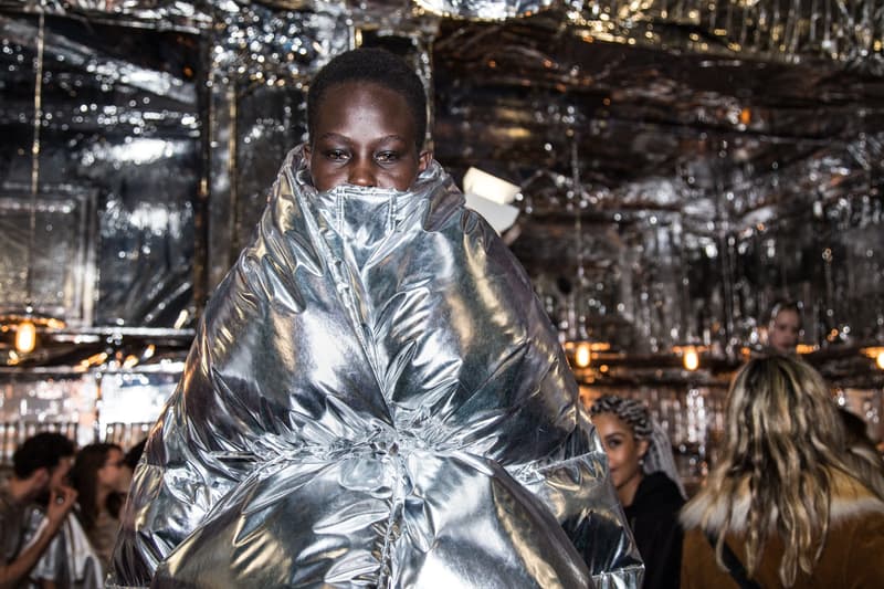 MM6 Maison Margiela Collection Argentée Automne/Hiver 2018