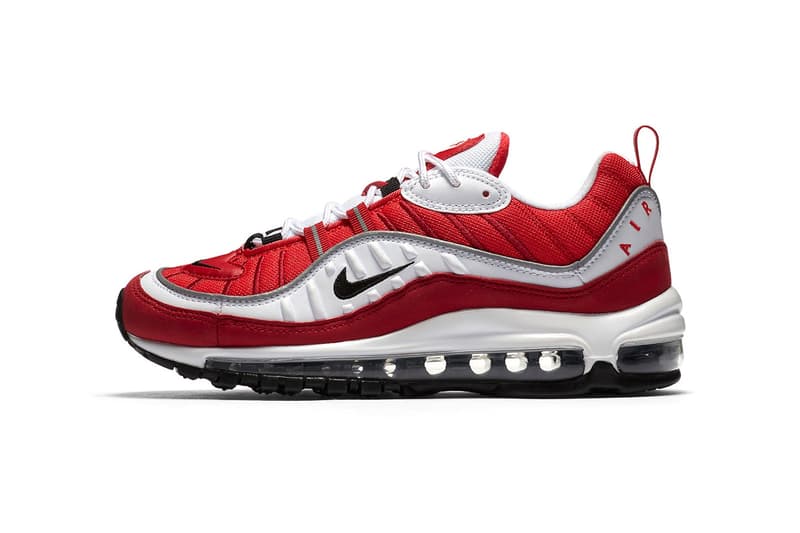Air Max 98 Saint-Valentin Rouge Et Blanc