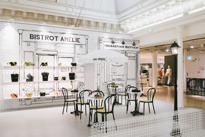 Photos Du Pop-Up Café Off-White™ Au Bon Marché