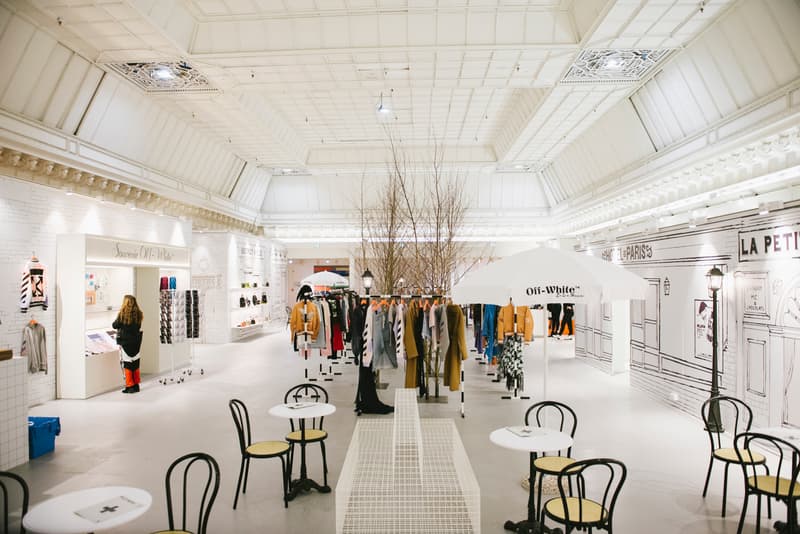 Photos Du Pop-Up Café Off-White™ Au Bon Marché