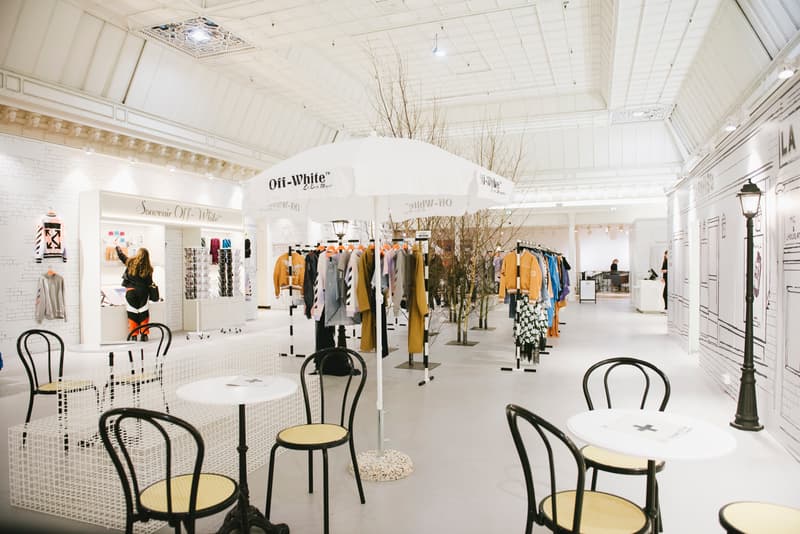 Photos Du Pop-Up Café Off-White™ Au Bon Marché