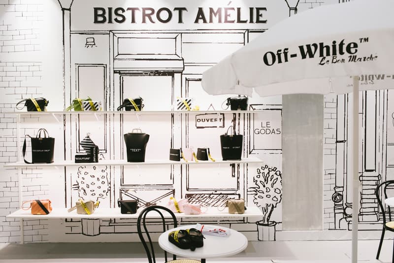 Photos Du Pop-Up Café Off-White™ Au Bon Marché