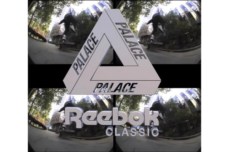Palace Skateboard Teaser Reebok Collaboration 2018