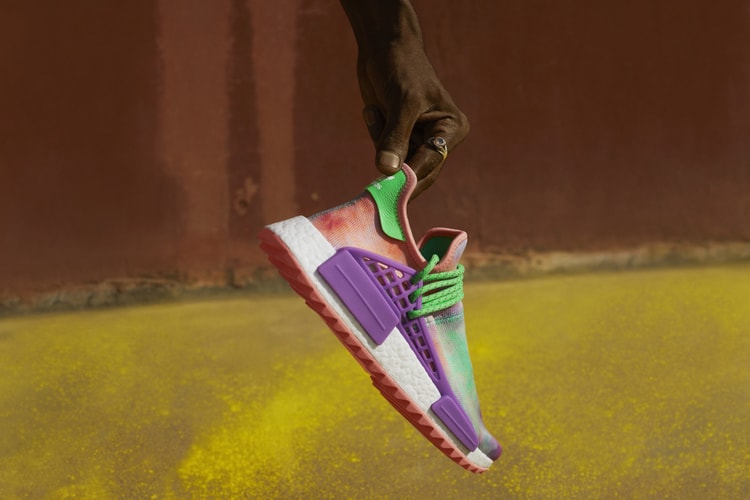 Découvrez La Collection “Hu Holi Powder Dye” adidas Originals by Pharrell Williams Pour Le Printemps 2018