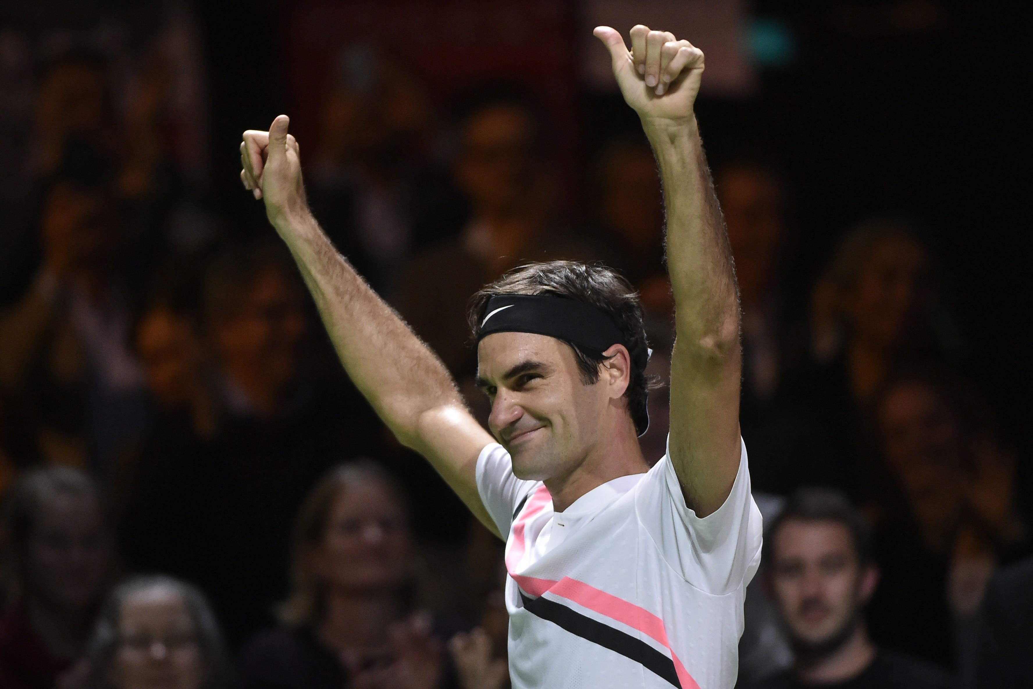 Roger Federer Tennis Numéro 1 Open Rotterdam