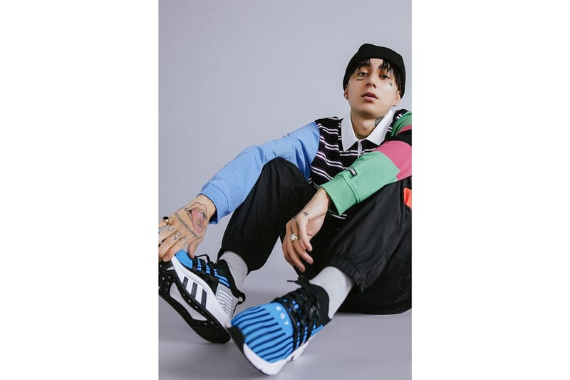 eqt support mid og blue