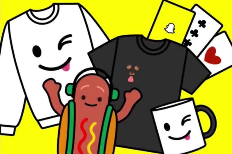 Snapchat Vend Ses Produits Via Son Application