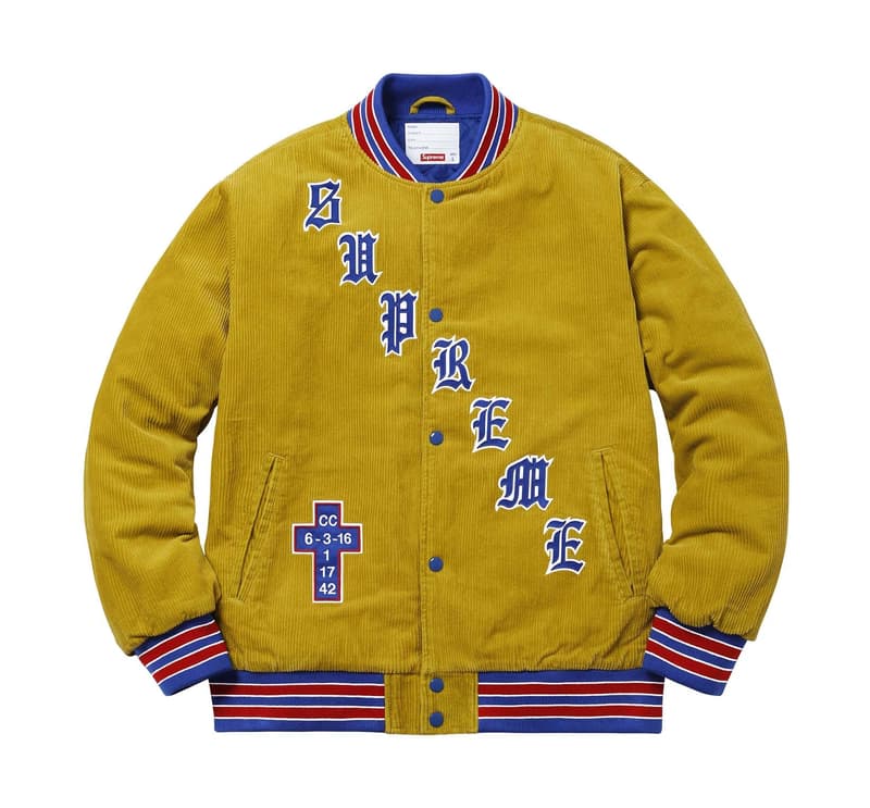 Vestes Supreme Collection Printemps/Été 2018