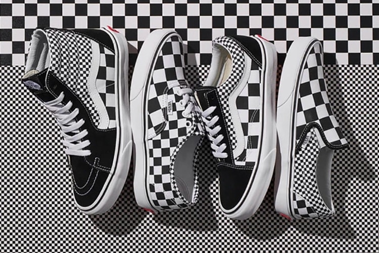 Vans Recouvre 4 Modèles Incontournables De Nouveaux Motifs À Damiers