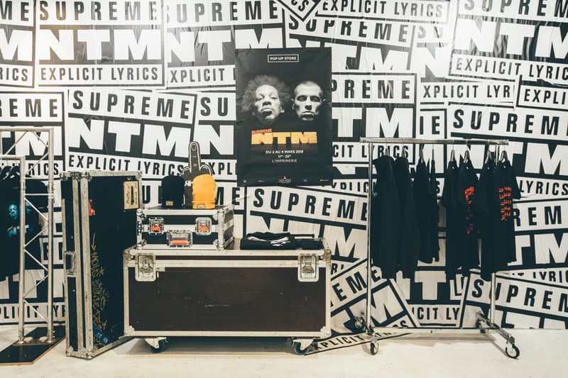 Sûpreme NTM Pop-Up Store Paris