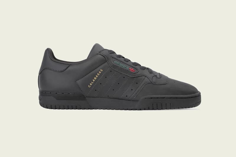 adidas YEEZY Powerphase Core Black Cuir Noir