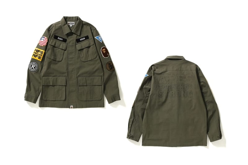 BAPE Présente Une Capsule "APES TOGETHER STRONG" À L'Esprit Militaire