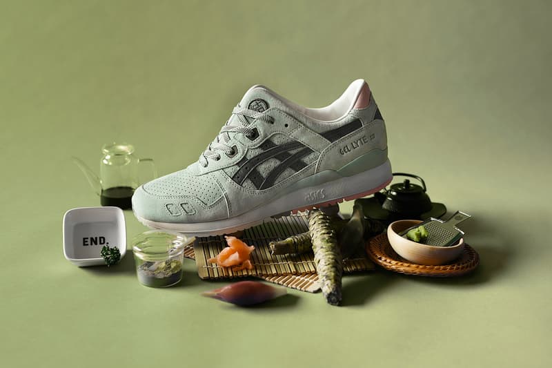 END. ASICS Gel Lyte III Wasabi