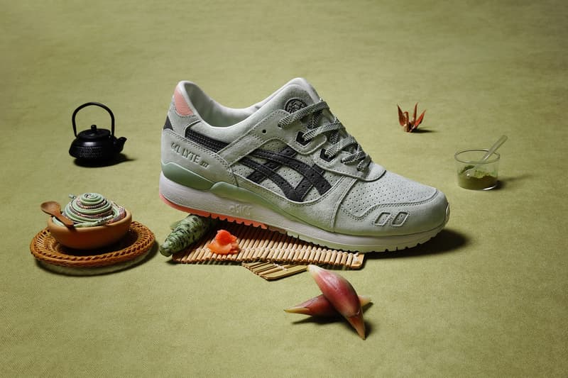 END. ASICS Gel Lyte III Wasabi