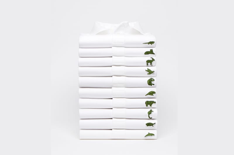 Lacoste Dévoile 10 Nouveaux Logos À L'Image D'Éspèces En Voie D'Exctinction
