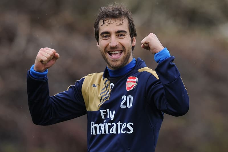 Mathieu Flamini Entraînement Arsenal