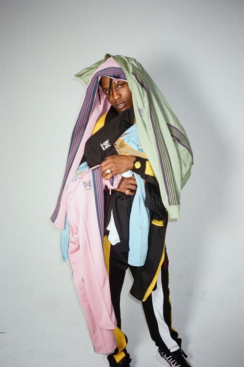 Needles AWGE Tracksuits Collaboration Lookbook