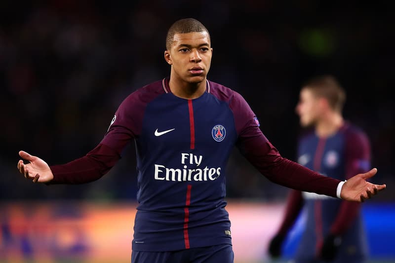 Kylian Mbappé Paris Saint-Germain Real Madrid Maillot Nike