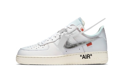 Jetez Un Œil À L'Air Force 1 Virgil Abloh x Nike "White"