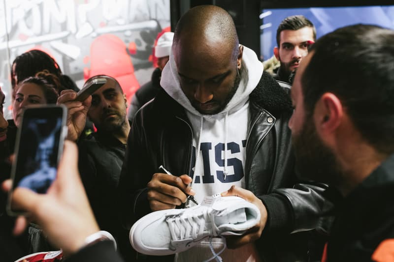 Recap Photo De La Soirée De Présentation Off-White™ x Air Jordan 1 Avec Virgil Abloh