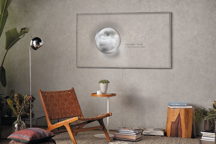 La Nouvelle Télévision Samsung Se Fond Dans Le Décor
