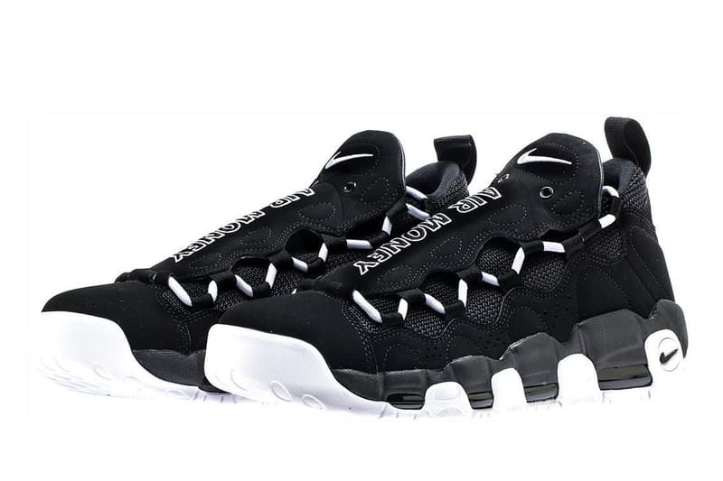 Nike Air More Money Black White Sneakers Mars