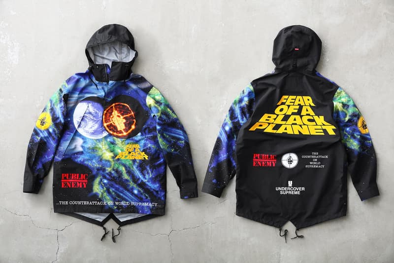 Lookbook Supreme x Public Enemy x UNDERCOVER