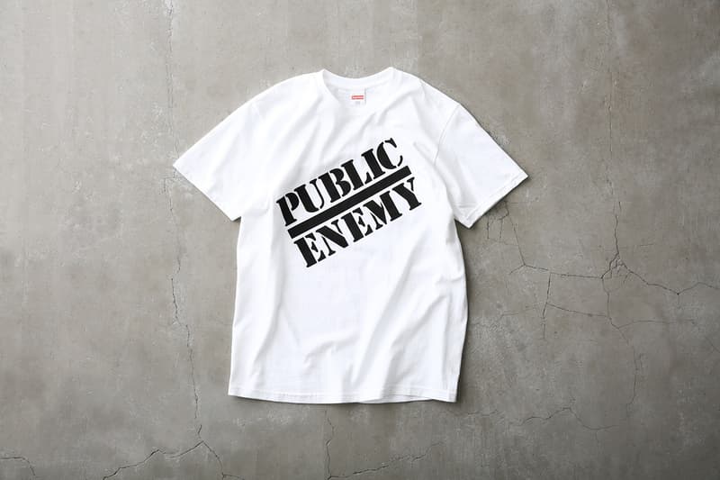 Lookbook Supreme x Public Enemy x UNDERCOVER