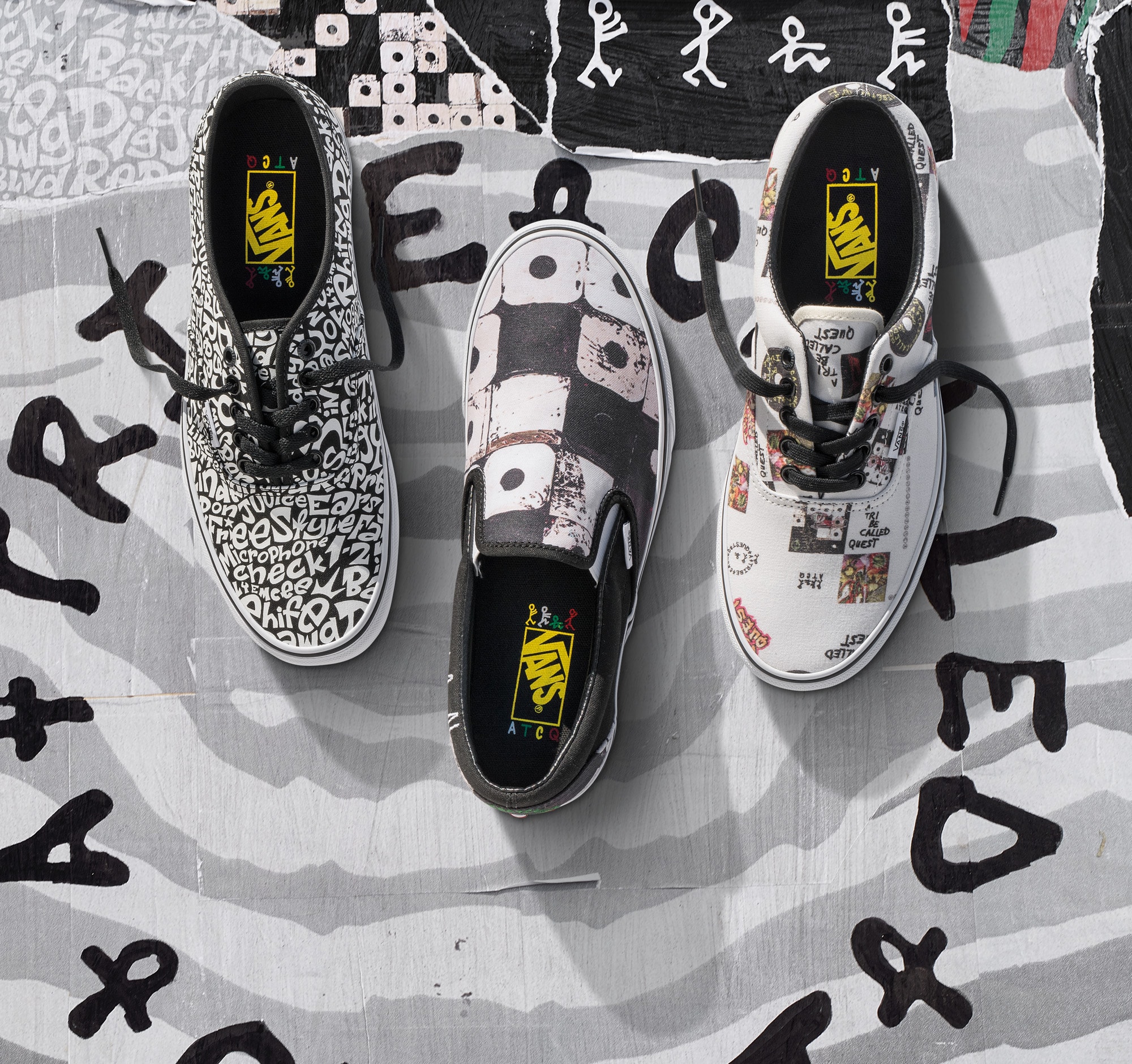 Collaboration Vans & A Tribe Called Quest