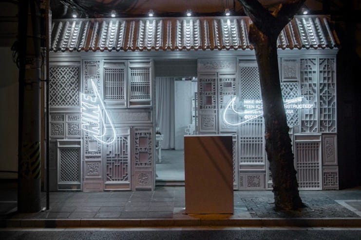 Un Pop-Up Store Inspiré De La Culture Chinoise Pour La Collection Virgil Abloh X Nike Air VaporMax A Shanghai