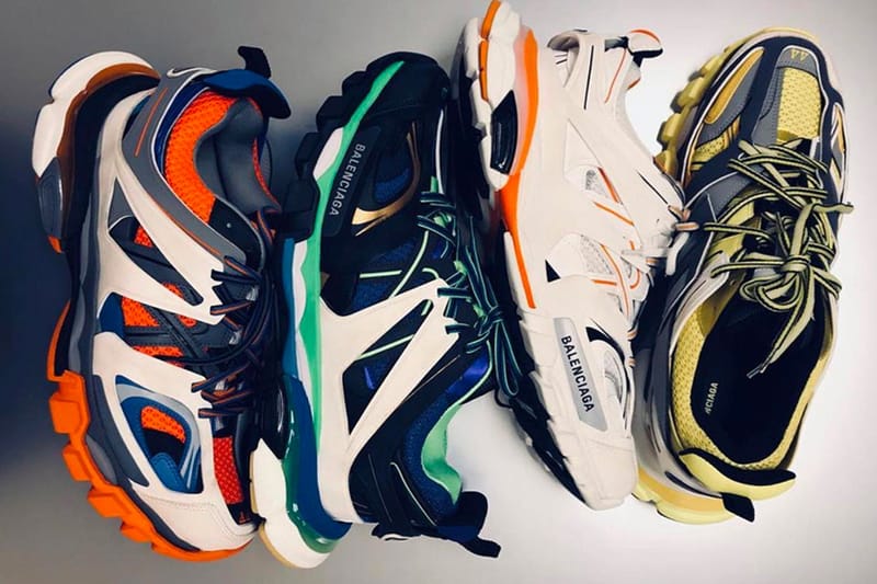 Gros Plan Sur Les Trail Runner De Balenciaga Pour L'Automne/Hiver 2018