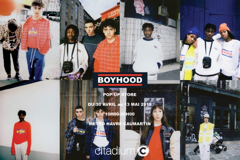 BOYHOOD Lance Son Pop-Up Store Au Citadium