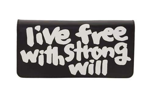 COMME Des GARÇONS Présente Sa Collection De Portefeuilles  "Message"