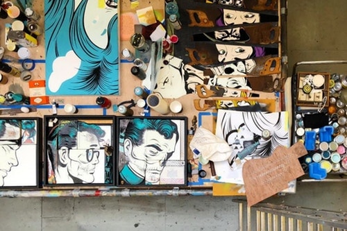 D*Face Inaugure Une Première Exposition Solo À Paris Intitulée "FORNEVER"