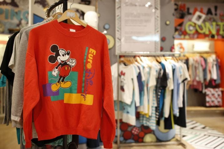 On Peut Maintenant Chiner Des Pièces Disney Vintage A Disneyland Paris